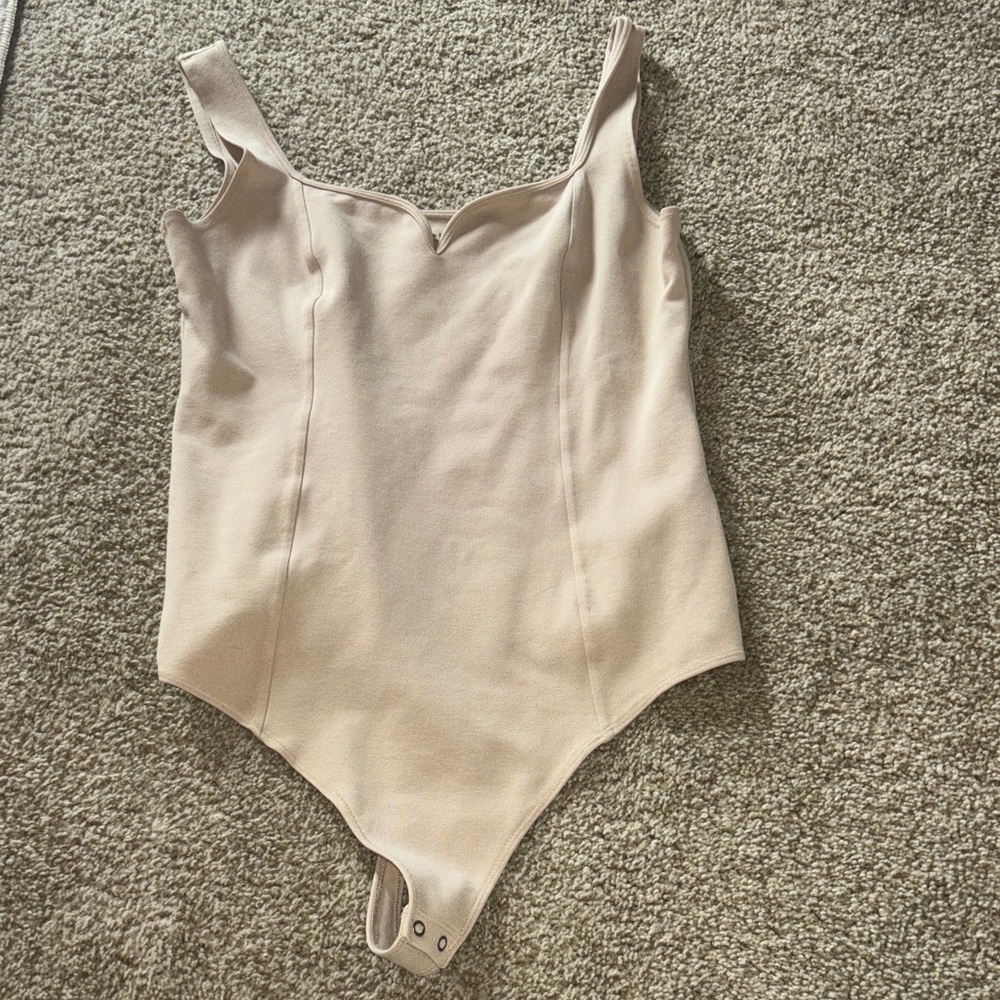Abercrombie & Fitch Cream Bodysuit